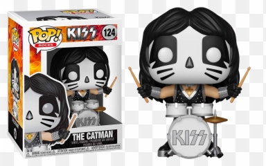 The Catman U2013 Pop Ratings - Kiss Band Funko Pop Png,Poro Png
