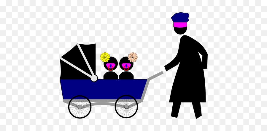 Baby Carriage Icon Public Domain Vectors - Infant Png,Child Icon Vector