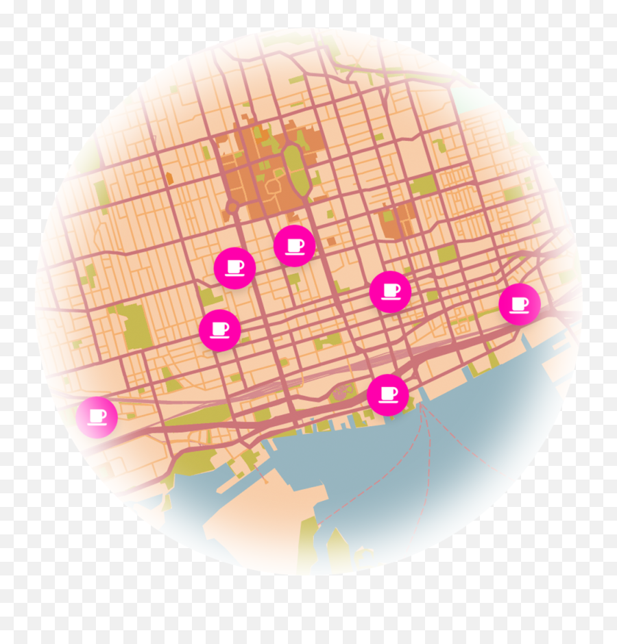 Webflow Maps - Dot Png,Round Icon Multiple Color Border