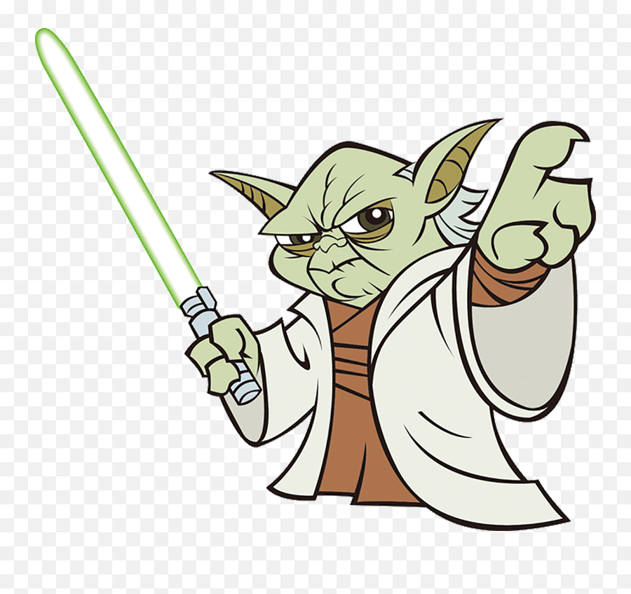 Yoda Logo - Logodix Star Wars Cartoon Yoda Png,Yoda Png
