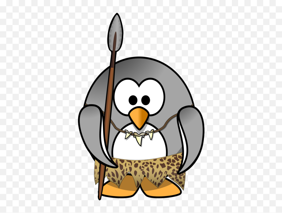 Native Penguin Png Svg Clip Art For Web - Download Clip Art Bbq Penguin,Caveman Icon