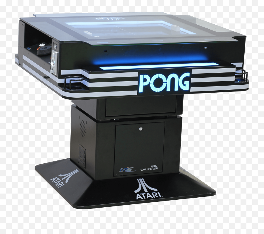 Redemption Games U2013 Atari Pong Cocktail Table By Unis - Atari Pong Coffee Table Png,Atari Png