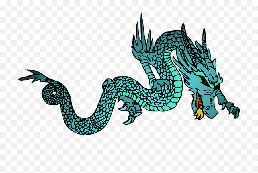 Clipart Dragon Fire Breathing - Chinese Dragon Png Japanese Dragon Breathing Fire,Green Fire Png
