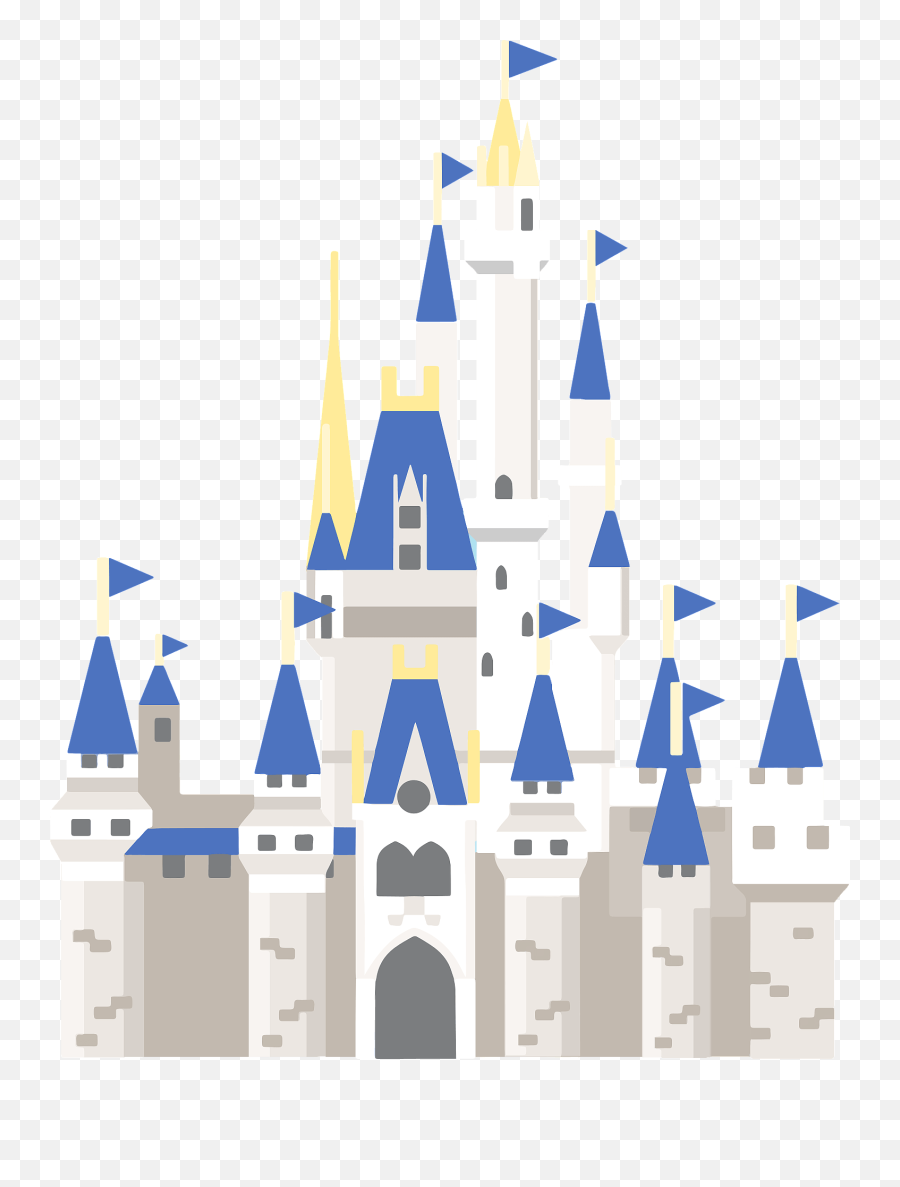 Cinderella Castle Clipart - Disney Cinderella Castle Clipart Png,Cinderella Castle Png