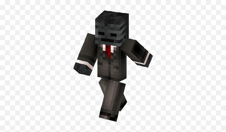 Wither Skeleton Suit Skin Minecraft Skins - Minecraft Agent Cow Skin Png,Minecraft Skeleton Png