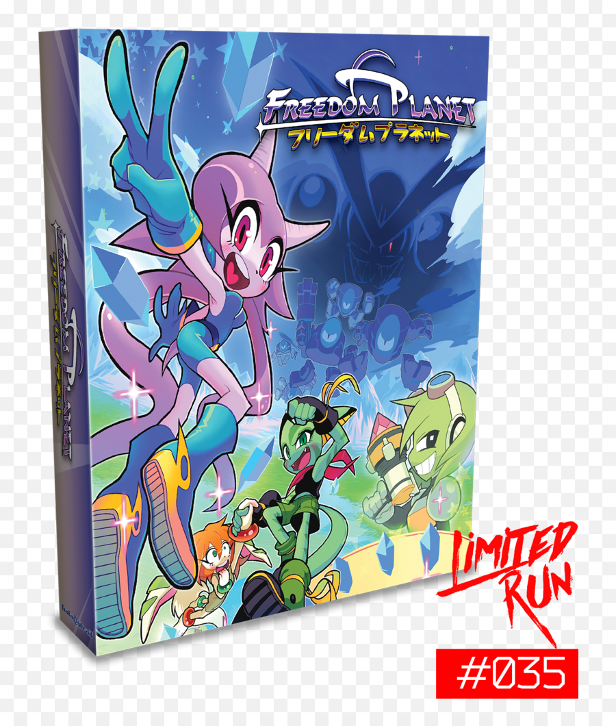 Nintendo U2013 Page 5 Limited Run Games - Freedom Planet 1 Switch Png,Freedom Planet Logo