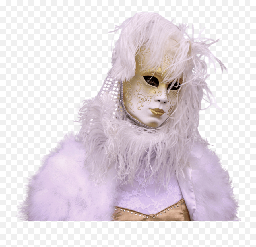 Mask Carnival White Transparent Png - Carnival Costume Png,Phantom Of The Opera Mask Png