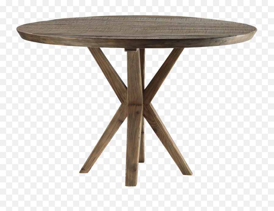 Download Round Wooden Dining Table - Table Png,Wood Table Png
