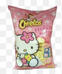 Pink Cheetos Polyvore Moodboard Filler - Hello Kitty png