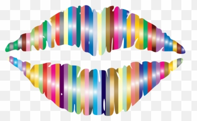 Lipstick Clipart Rainbow Transparent Free - Clip Art png