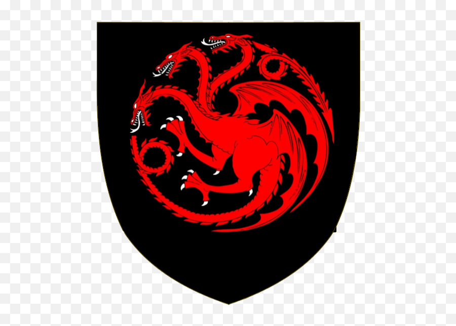 House Targaryen Updated Emblem - House Targaryen Sigil Png,Targaryen Png