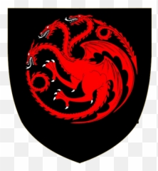 House Targaryen Updated Emblem - House Targaryen Sigil Png,Targaryen Png