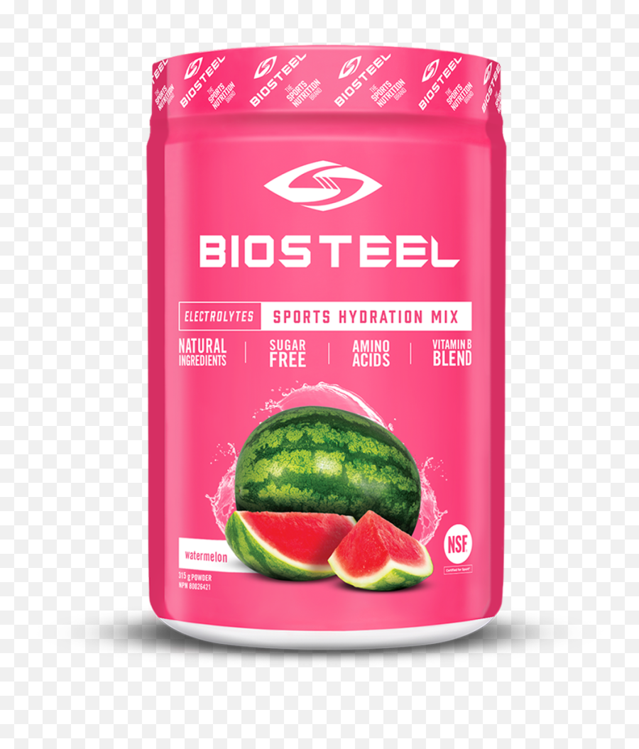 Sports Hydration Mix Watermelon - 315g Biosteel Drink Png,Watermelon Transparent Background