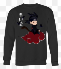 Itachi Uchiha Akatsuki Red Cloud Dragon Ball Naruto Shirt - Cartoon png