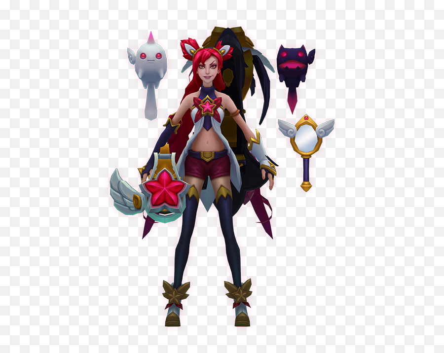 League Of Legends - Jinx Star Guardian Png,Jinx Png