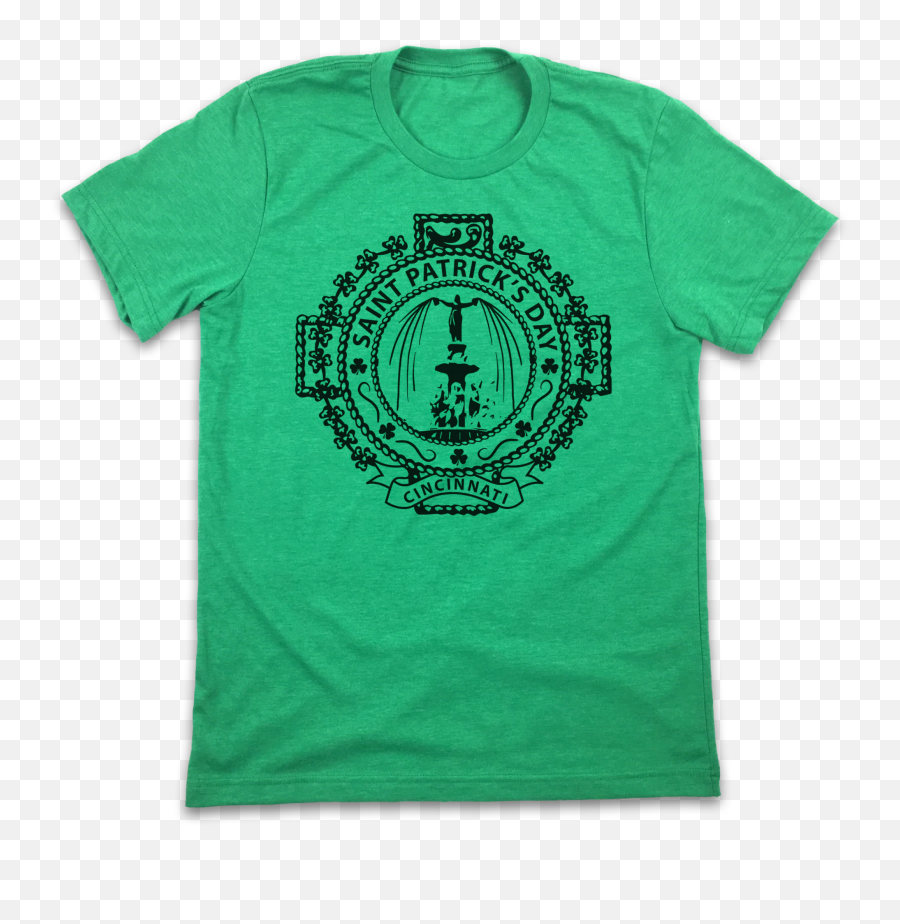 St Patricku0027s Day Cincinnati Seal Cincy Shirts - St Patricks Day Png Shirt,St. Patrick's Day Png