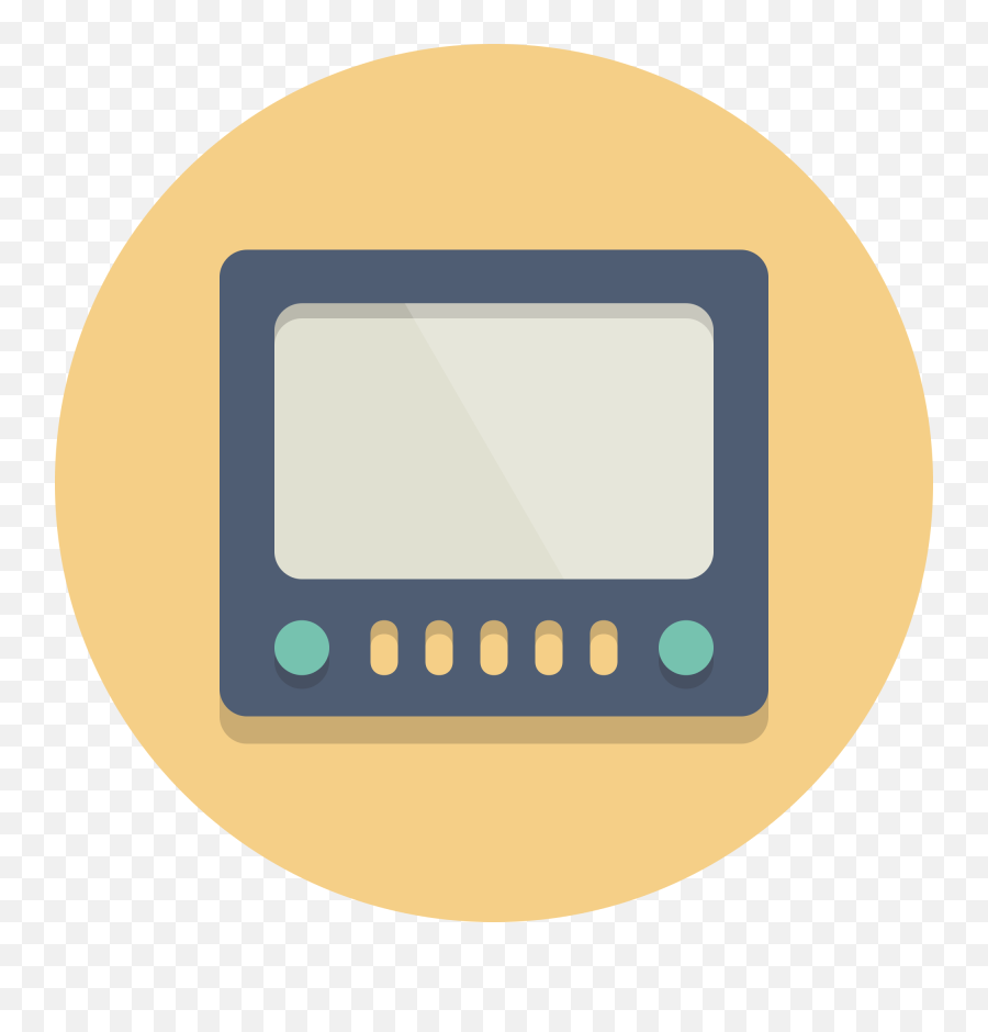 Circle Icons - Tv Icon Circle Transparent Png,Tv Icon Png