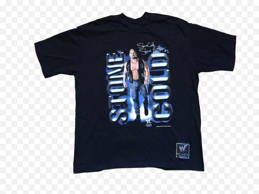 Vintage 1999 Wwf Stone Cold Steve Austin Shirt Wpatches - Active Shirt Png,Stone Cold Steve Austin Png