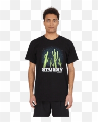 Saguaro T - Shirt Stone Island T Shirt Black Png,Saguaro Png