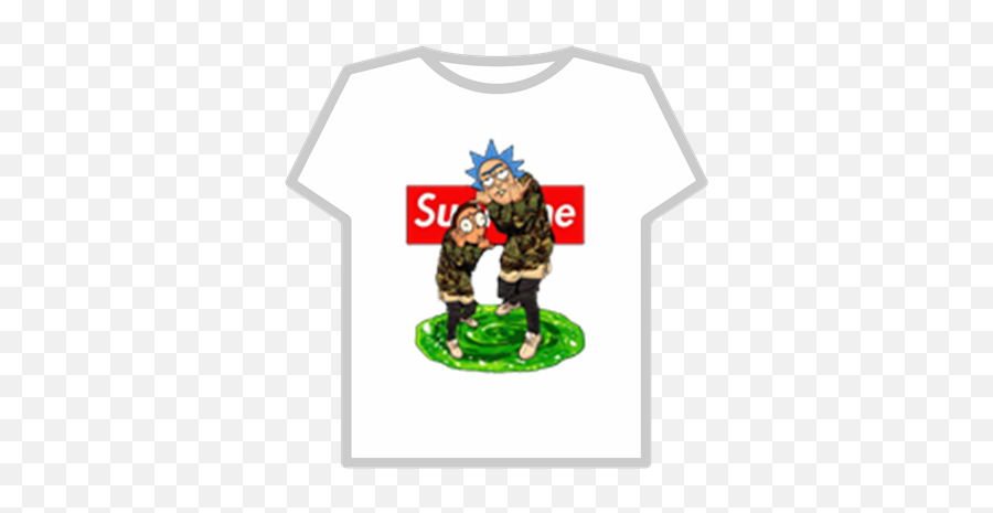 Randmsupremepng - Roblox Rick And Morty Gift,Supreme Png