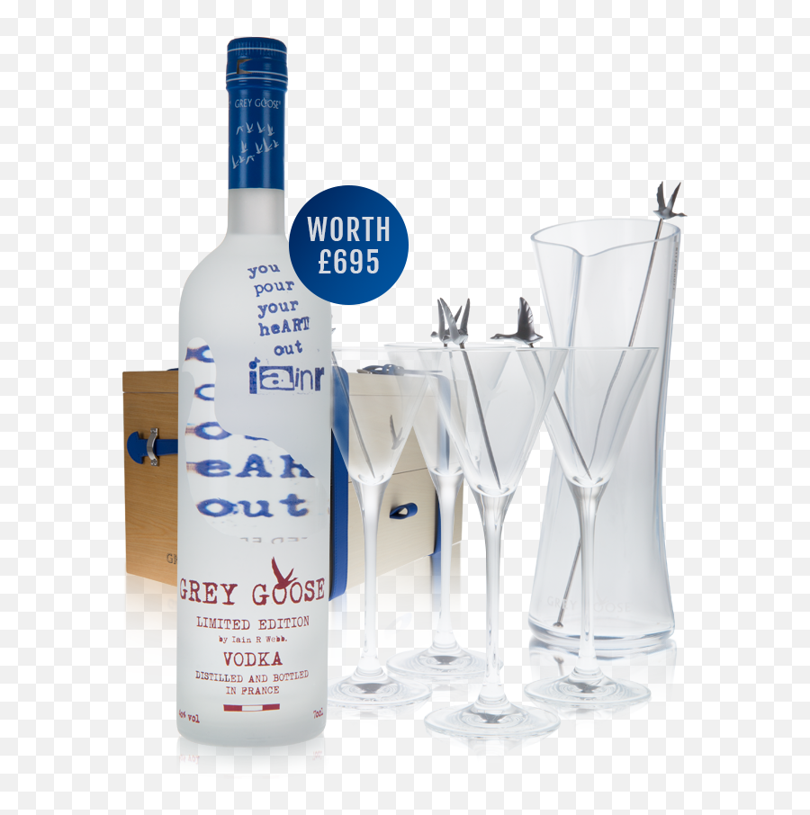 Win A Grey Goose Les Visionnaires Martini Set Worth 695 - Vodka Png,Grey Goose Png