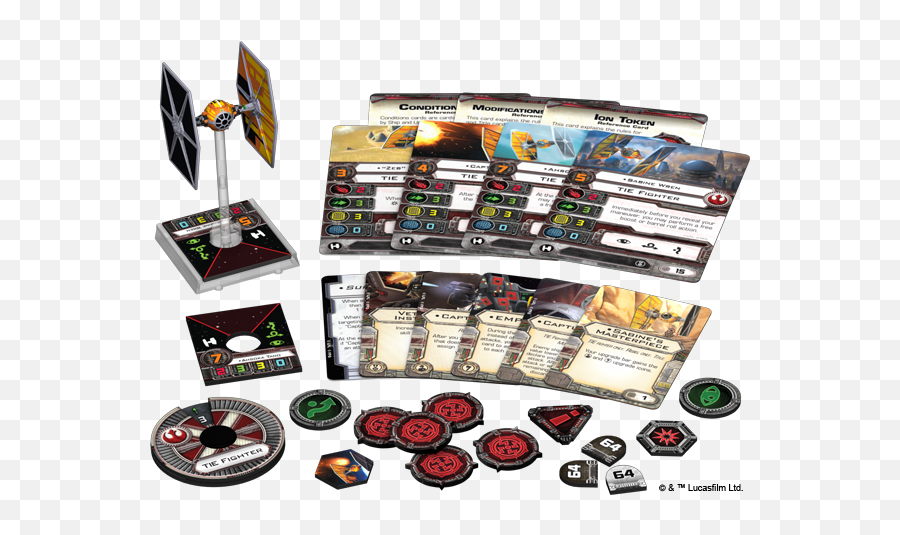 Star Wars X - Wing Miniatures Game Sabineu0027s Tie Fighter Expansion Pack X Wing Tie Png,Tie Fighter Png
