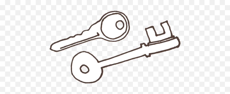 Key Cutting Thomsons Hardware U2014 - Sketch Png,Keys Png