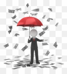 Library Of Make It Rain Money Image Black And White Png - Animated Raining Money Clipart