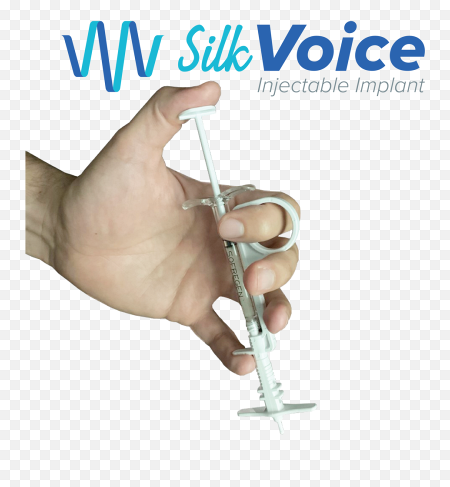 Silk Voice Injectable Implant U2014 Sofregen - Hand Png,Silk Png