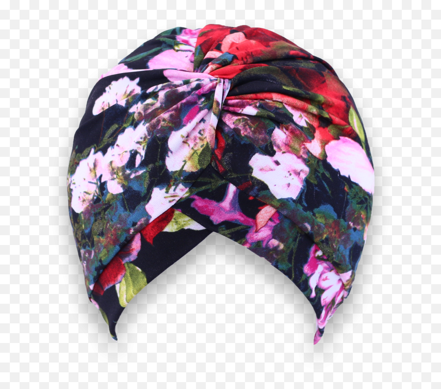 Floral Shower Turban - Daisy Bloom Shower Cap Transparent Background Png,Turban Transparent