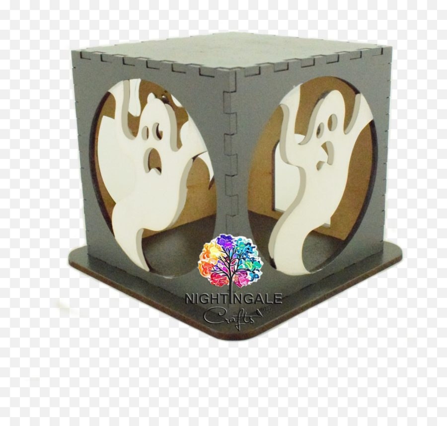 Scary Ghost Png - Halloween Scary Ghost Design Wood Wood,Spooky Ghost Png