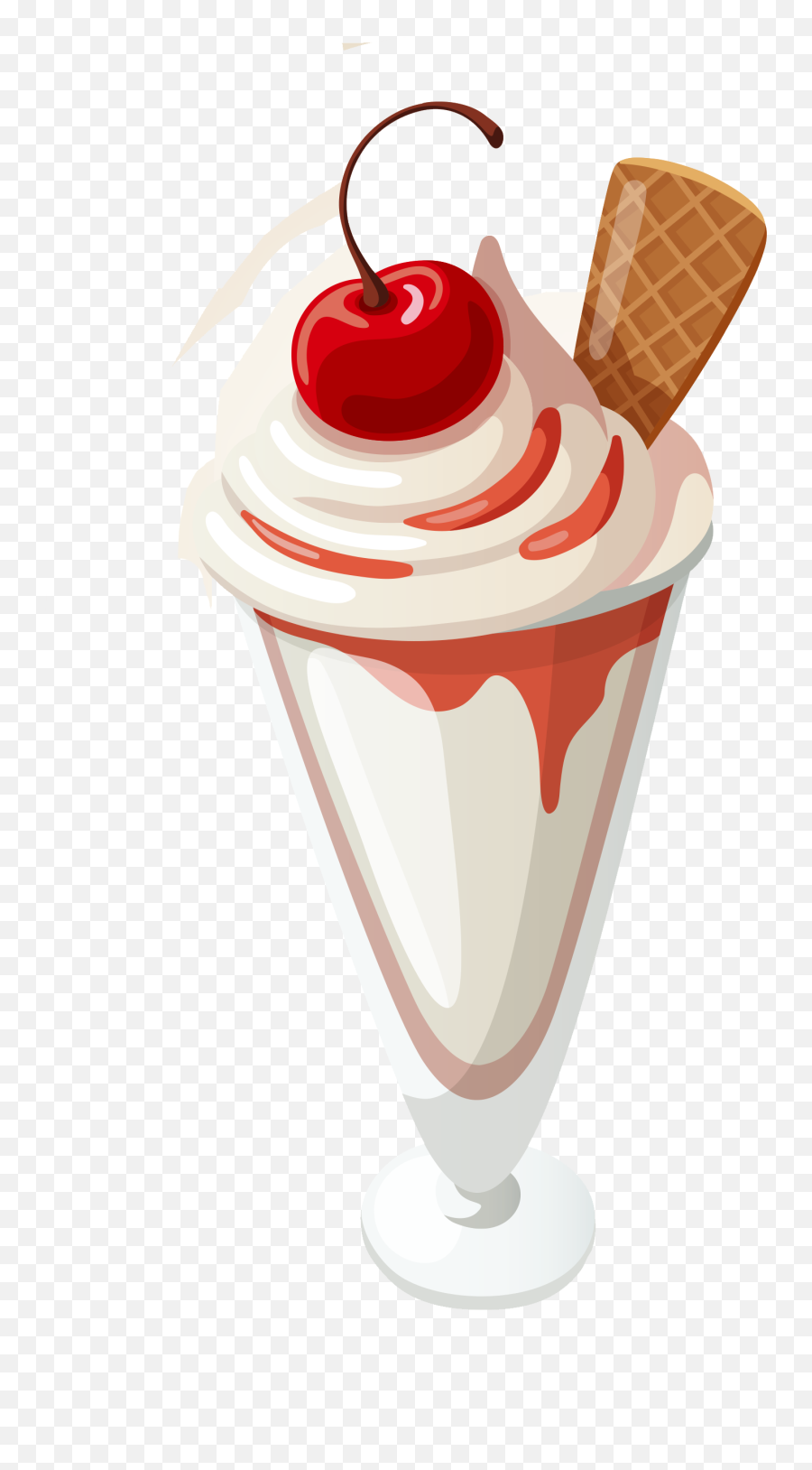 Ice Cream Cone Sundae Snow - Ice Cream Sundae Animated Png,Ice Cream Sundae  Png - free transparent png images 