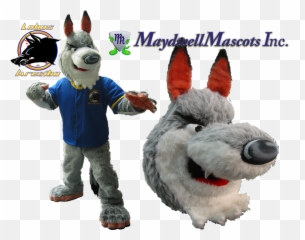 Wolf Mascot Lobos Arecibo - De png