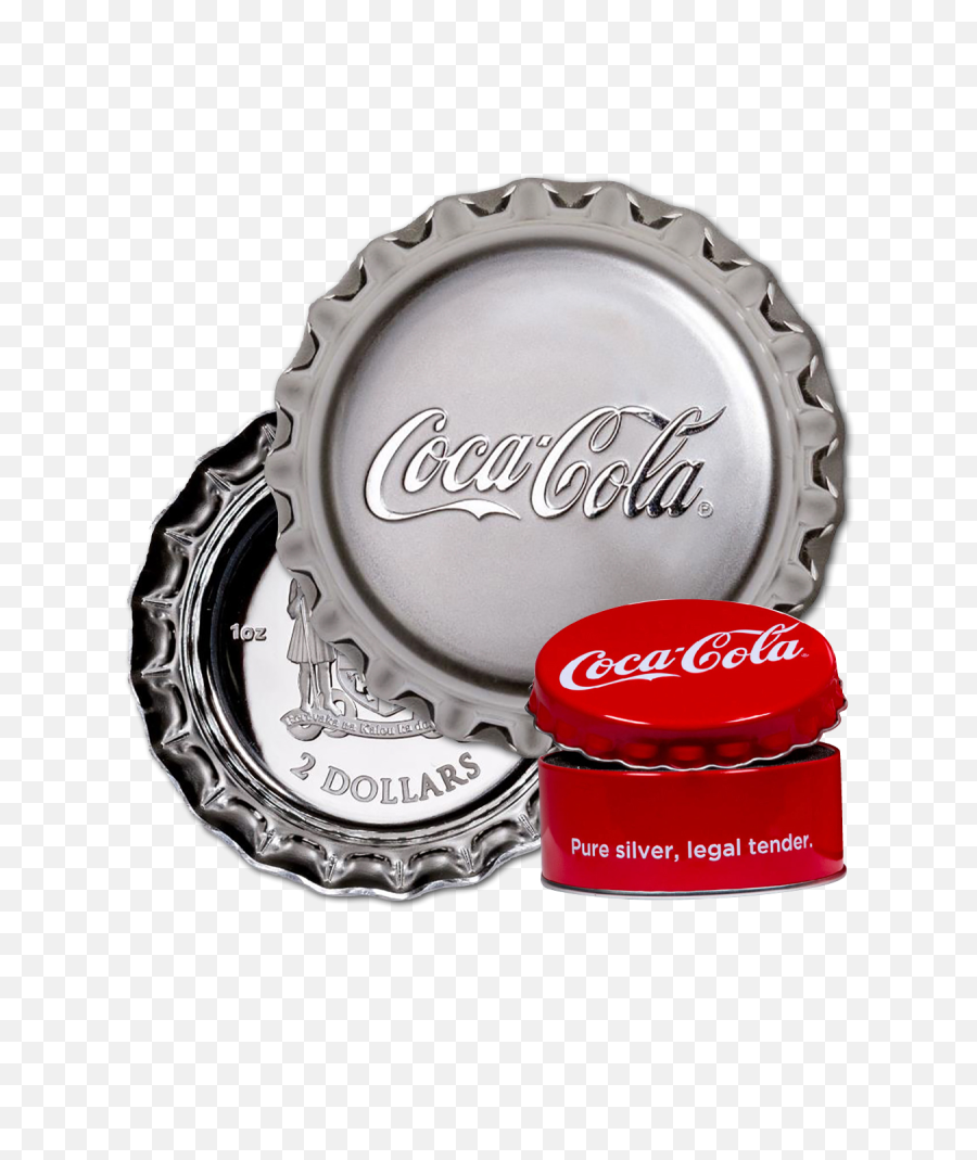 Coca - Cola Coin 1 Oz Emkcom 1 Oz Silver Proof Coca Cola Coin Png,Coke Bottle Png