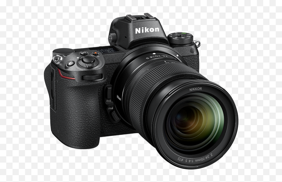 Digital Cameras Nikon Z6 Full - Frame Mirrorless Camera With Assen Png,Camera Frame Png