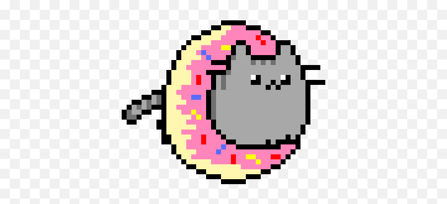 Pusheen Pixel Art Maker - Cute Pusheen Pixel Art Png,Pusheen Png