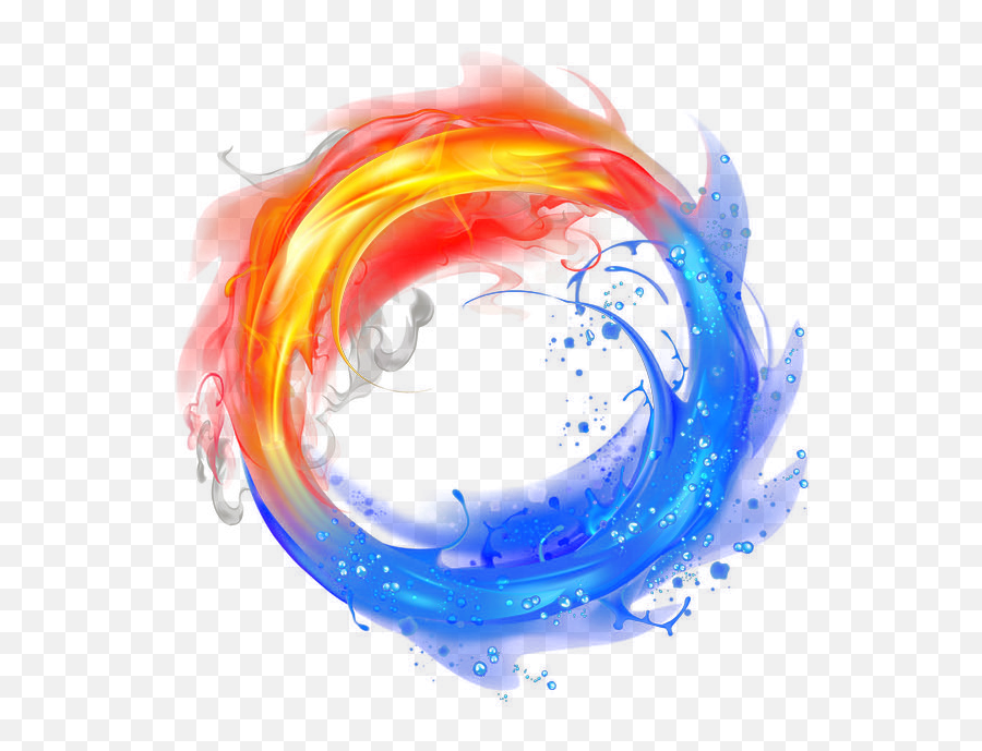 Fire Light And Flame Ice Png Image - Cool Pictures With White Background,Ice Png