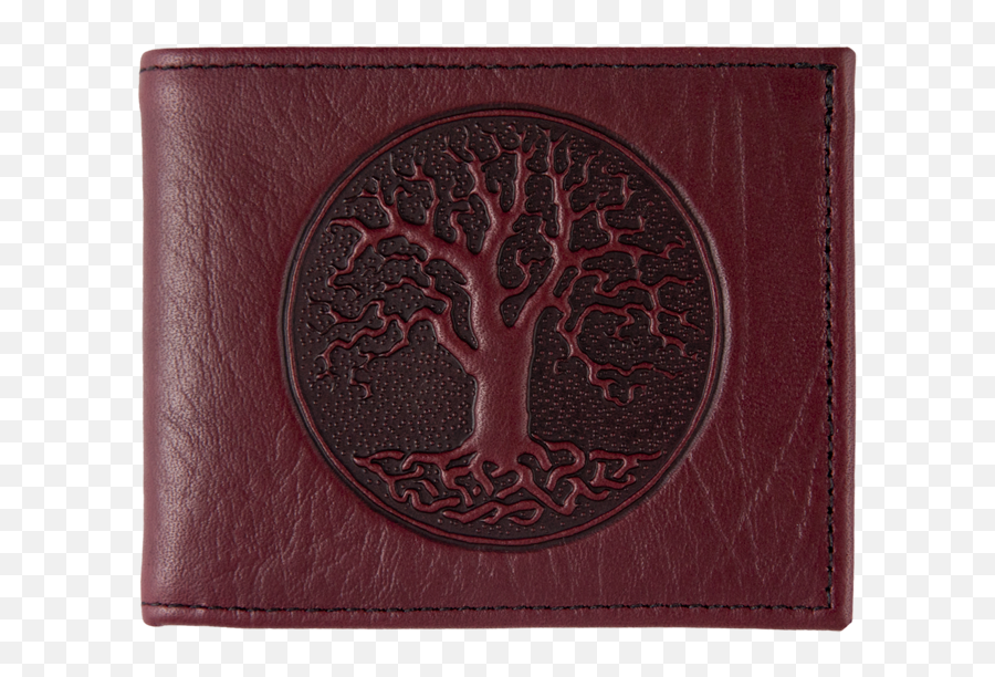 Leather Mens Wallet - Wallet Png,Tree Of Life Logo