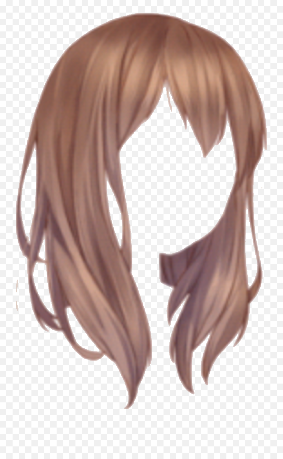 Hair Wig Png - Transparent Anime Hair Png,Anime Hair Transparent