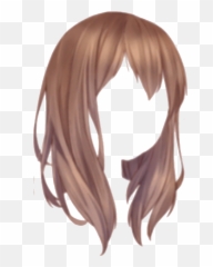 Anime hair, cartoon, hair, female png