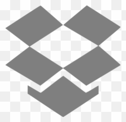 Gray Dropbox Icon - Dropbox Icon Grey Png,Dropbox Logo Png