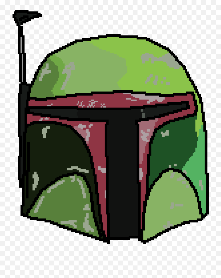 Pixilart - Boba Fettu0027s Helmet By Grex Boba Fett Png,Boba Fett Helmet Png