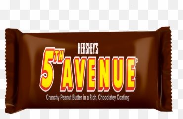 Download Candy Bars - 5th Avenue Logo png