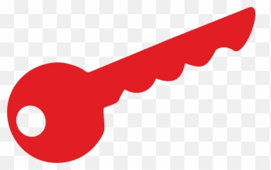 Key House Red - Red House Key Clipart Png,House Key Png
