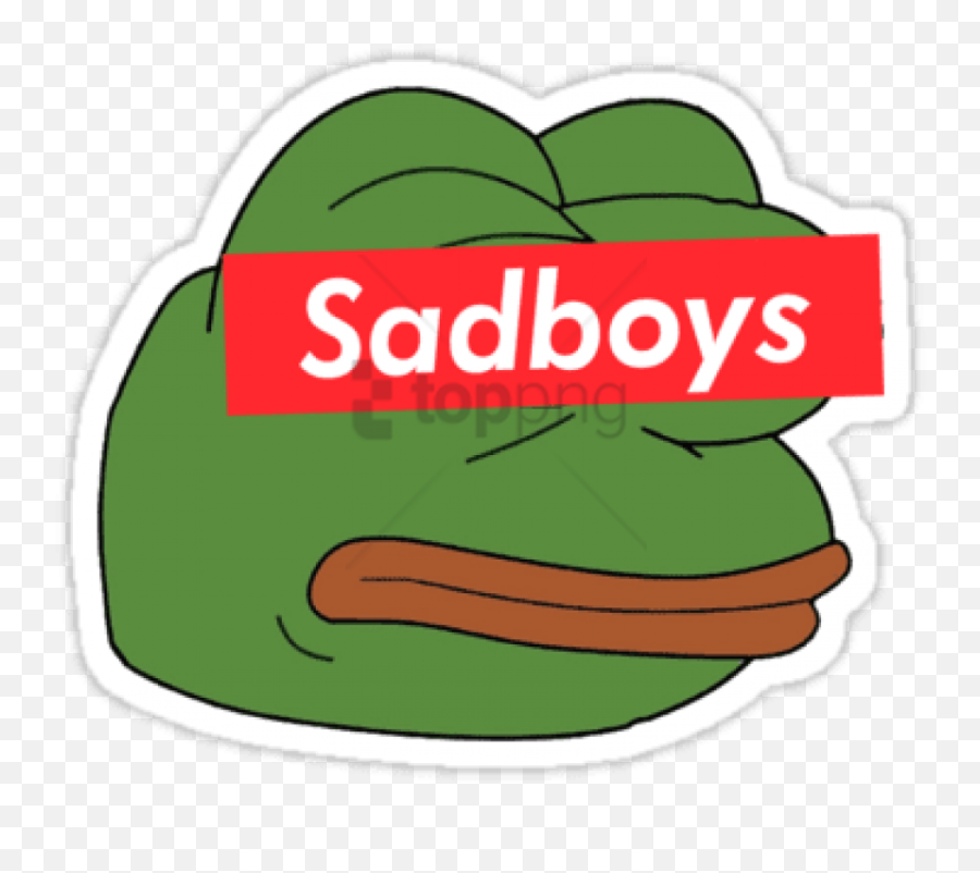 Download Banner Stock Rare Sadboy Stickers Pinterest - Sad Big Png,Sad Boy Logo