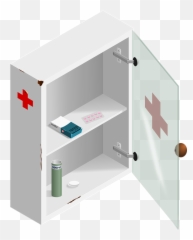 Box First Aid Glass Door - Free vector graphic on Pixabay Size png