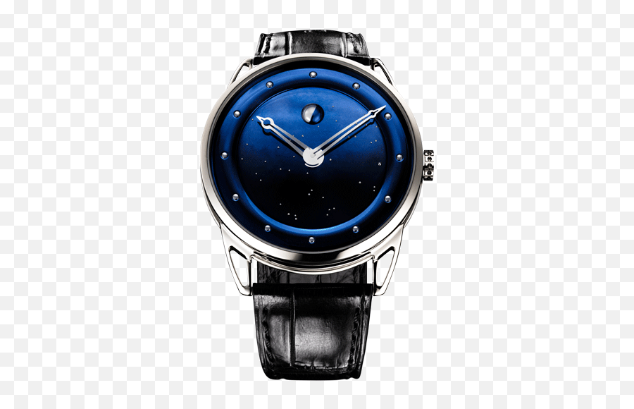 Moon Phase Starry Sky De Bethune - De Bethune Db25 Png,Moon Phase Png