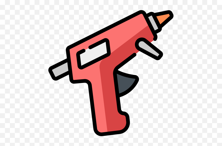 Hot Glue Gun - Free Art And Design Icons Glue Gun Pixel Art Png,Gun Icon Png