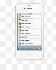 How To Hide Any Stock App - Iphone png