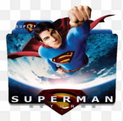 Superman Returns 2006 Folder Icon - DesignBust Brandon Routh Poster png